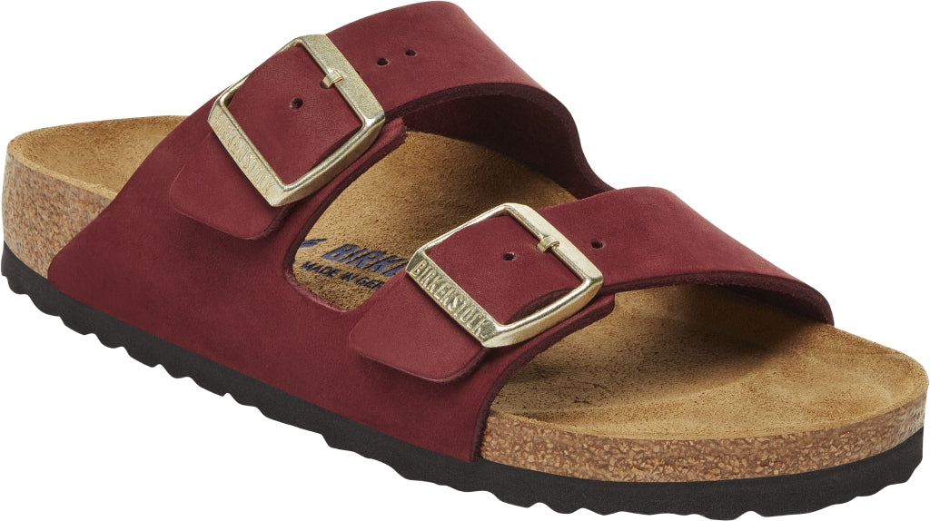 BIRKENSTOCK Arizona SFB zinfandel Nabuck leather