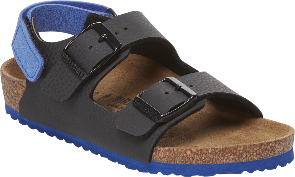 BIRKENSTOCK Milano desert black/blue Birko flor