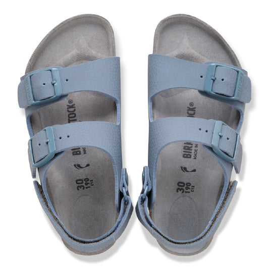BIRKENSTOCK Milano basalt gray BirkoFlor Kids