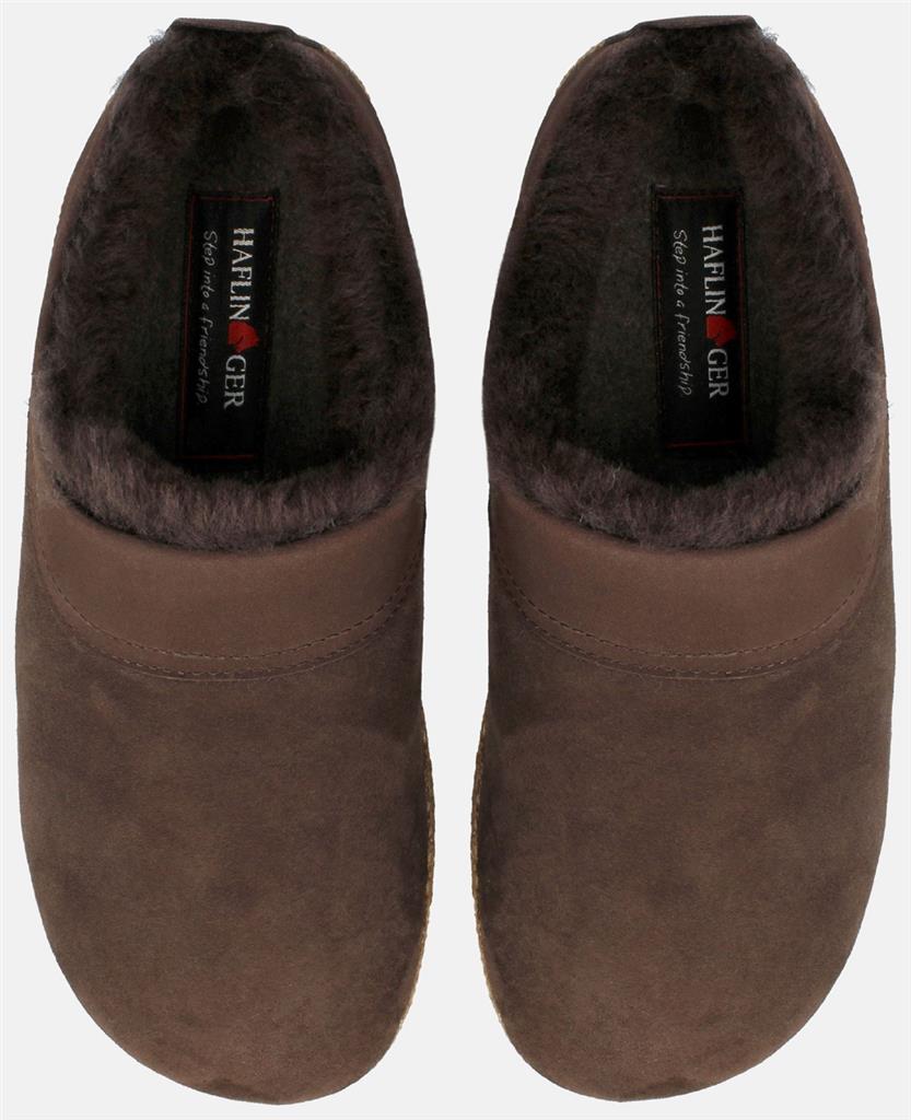 HAFLINGER Snowbird kaffee pellliccia d'agnello