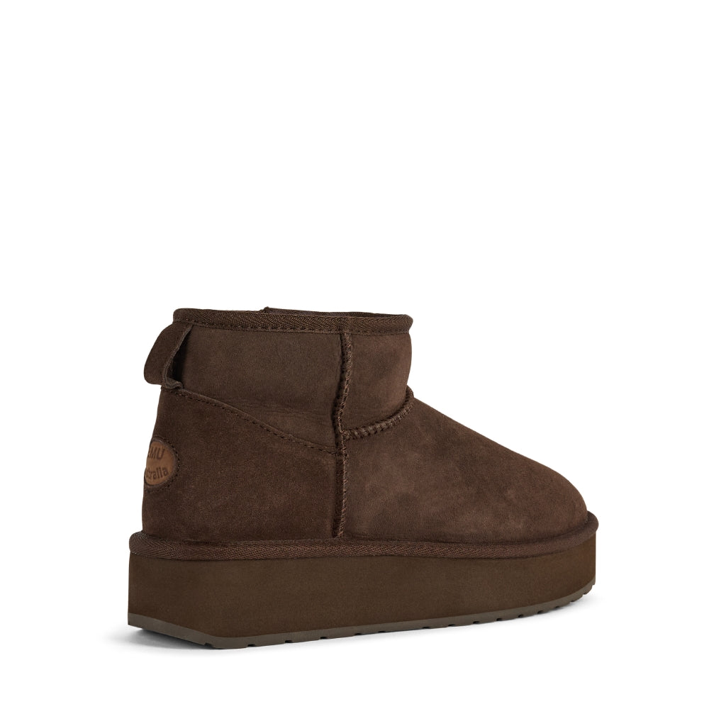 EMU AUSTRALIA Stinger Flatform 2.0 Chocolate