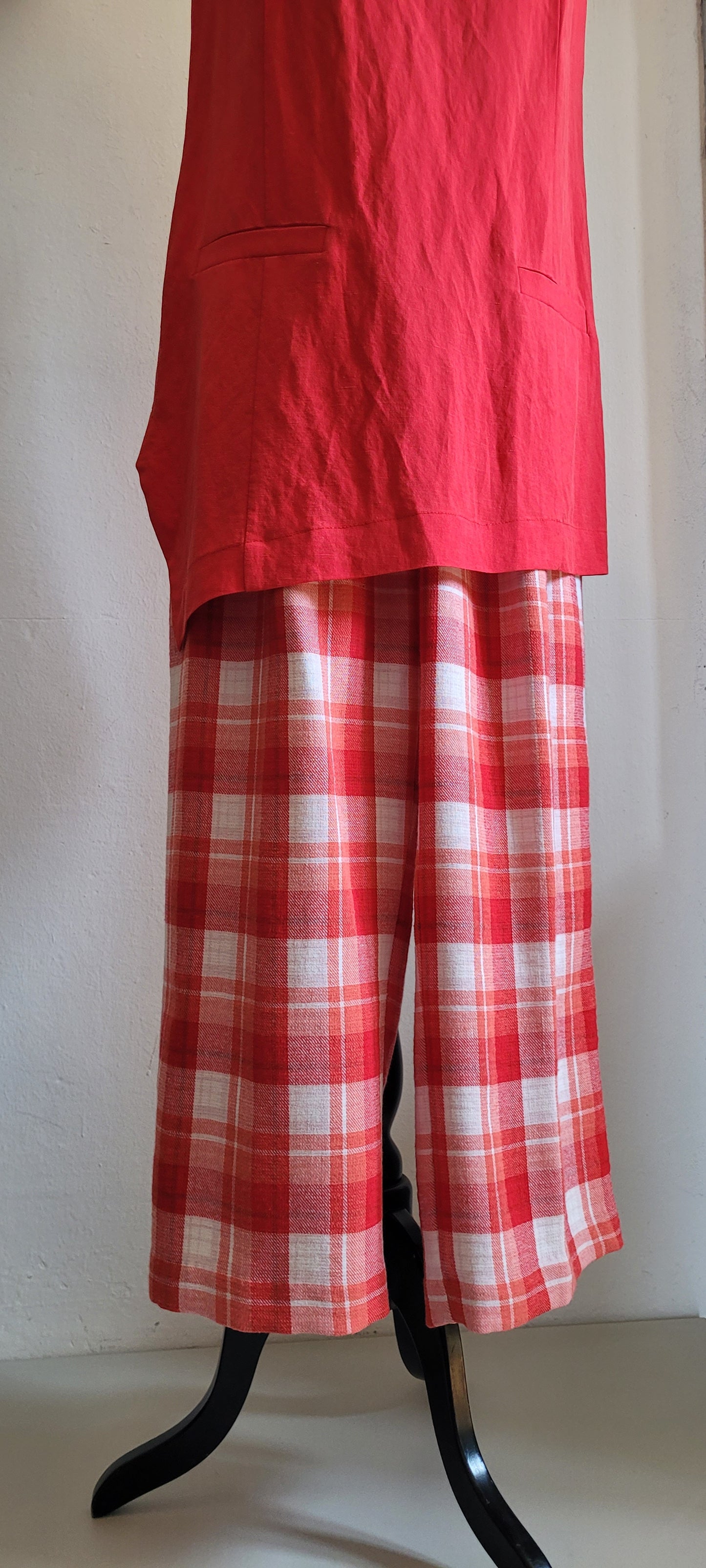 PRET A PORTER Pantalone scozzese
