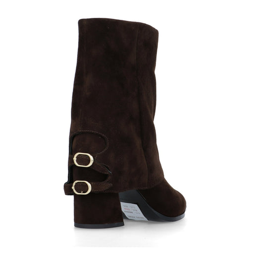 BRUNO PREMI Stivale camoscio Moro