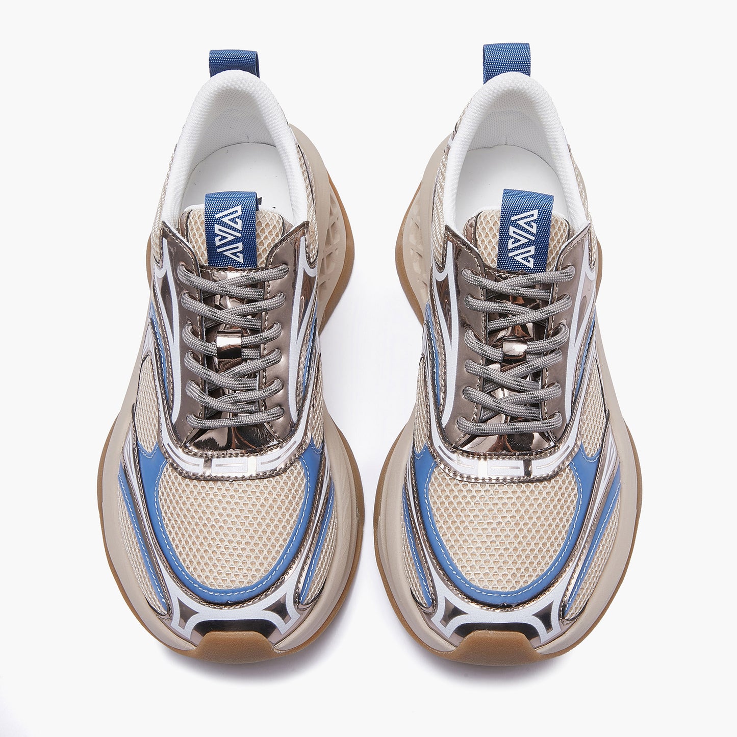 EMANUELLE VEE Sneaker Arcade Combi Multi beige