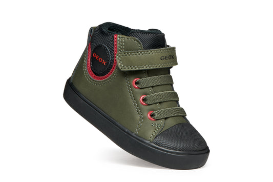 GEOX Baby Sneakers Gisli Green Black