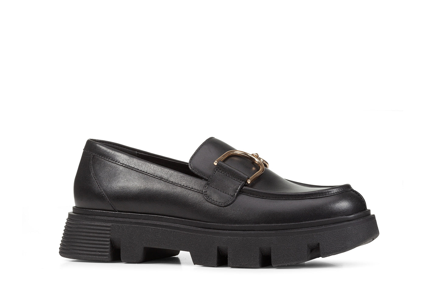 GEOX Mocassini Vilde vitello Black