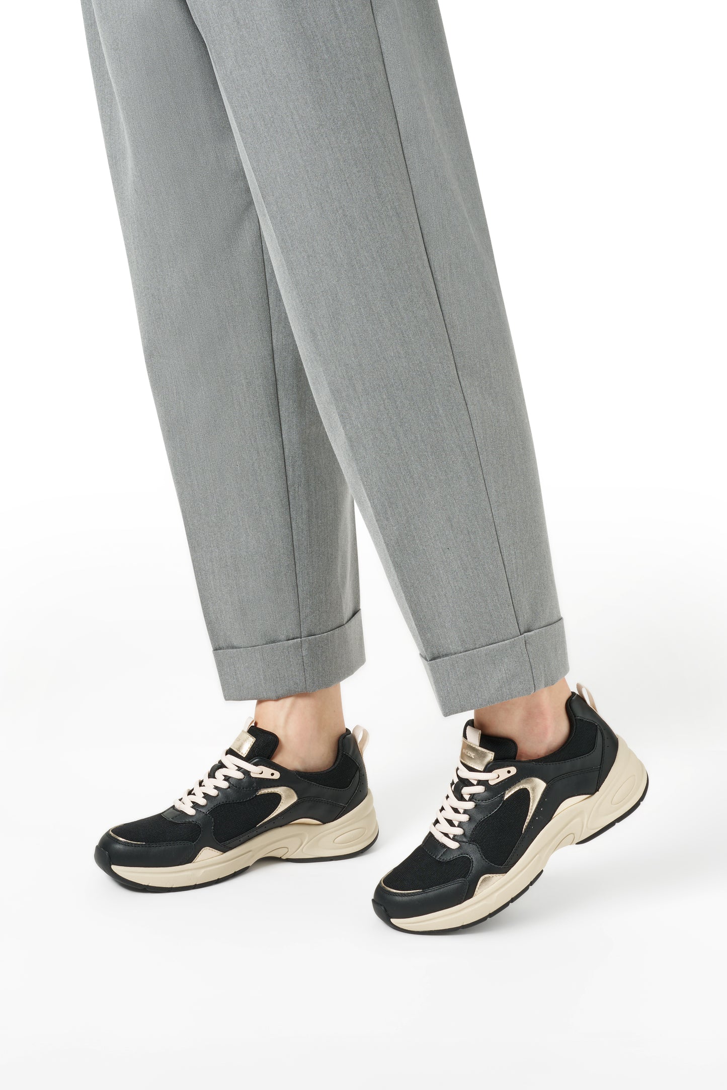 GEOX Sneakers Zarvia mesh Geobuck Black