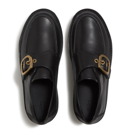 FITFLOP Mocassino c/fibbia Ankle Black