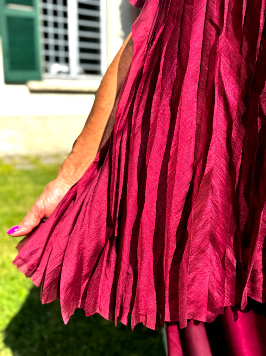 TADASHI KAPPA Strisce Porpora