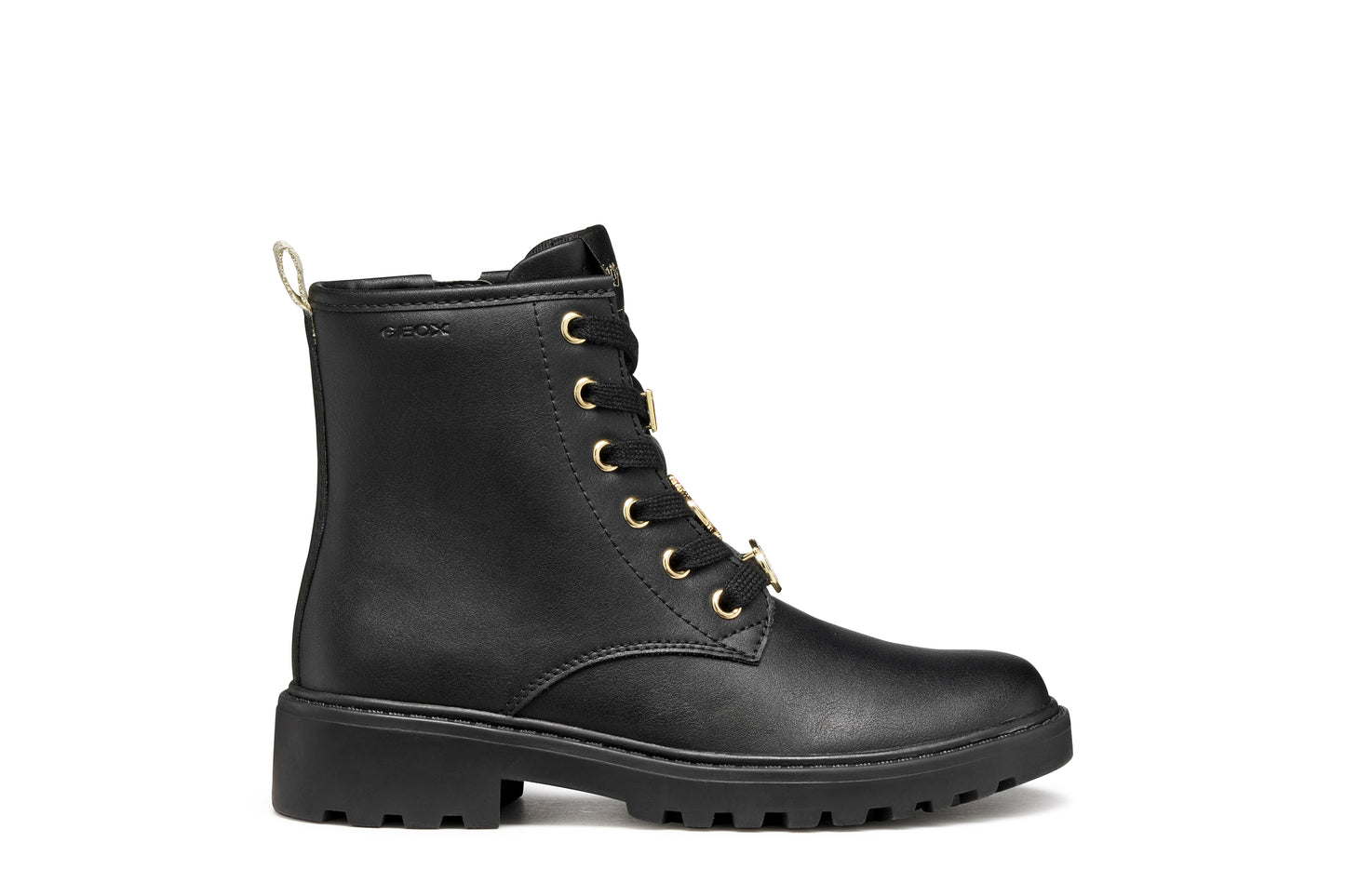 GEOX Polacchina Junior Girl Casey Vit.Black