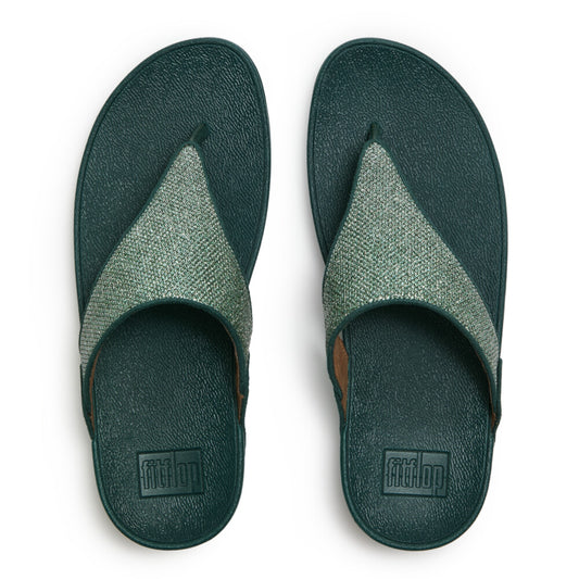 FitFlop Lulu Toe post Mediterranea Glitzy