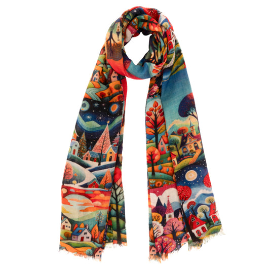 La Favola Sciarpa Naif cm.70x190