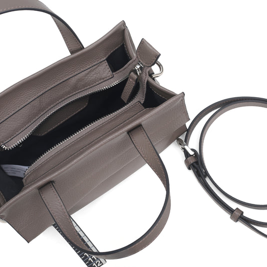 LA METRO BAG Handbag piccola Tortora