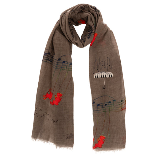 La Favola Sciarpa Altalena musicale cm.70x190