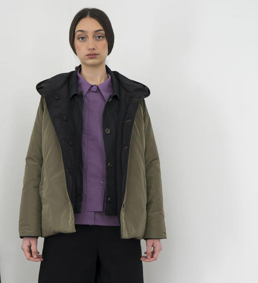 thiPo Brusotto revers.Militare Nero