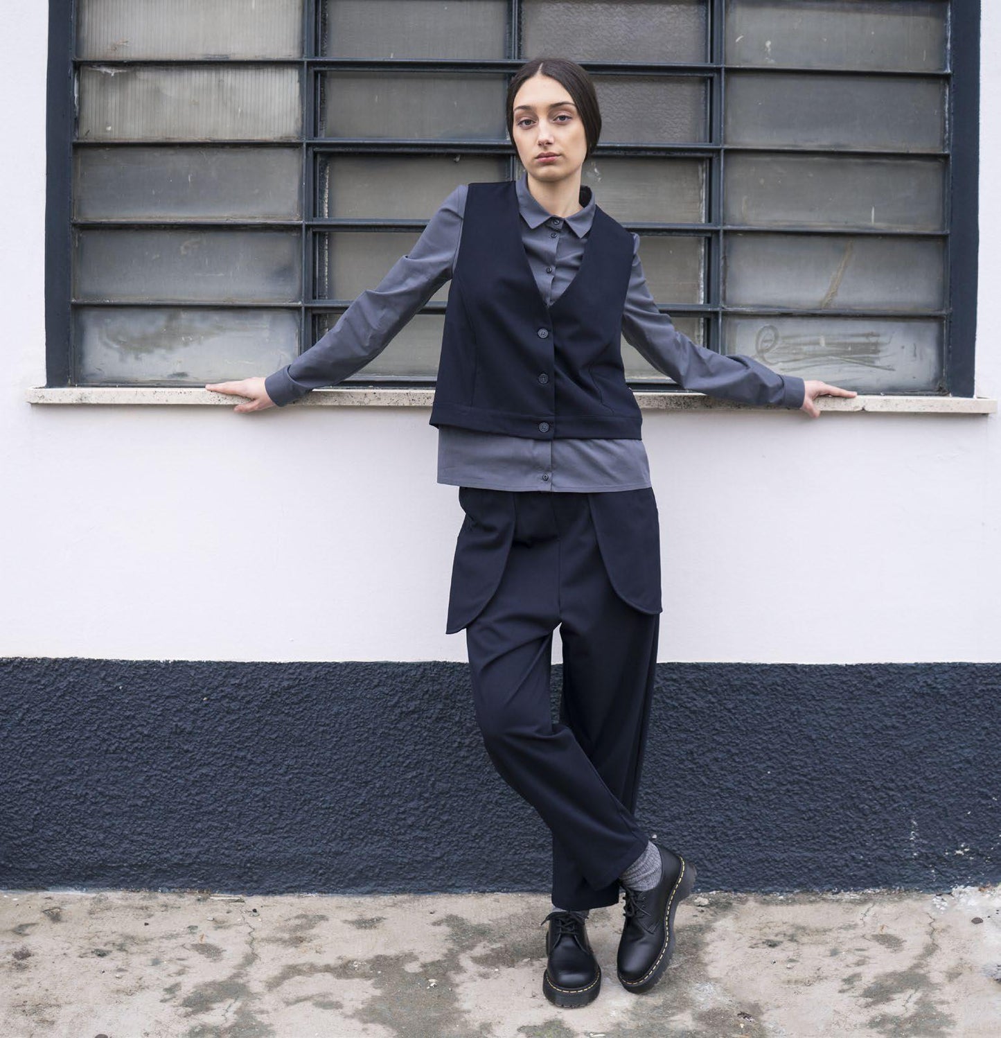 thiPo Gilet Uomo Blu