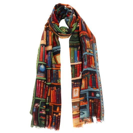La Favola Sciarpa Librerie cm.70x190