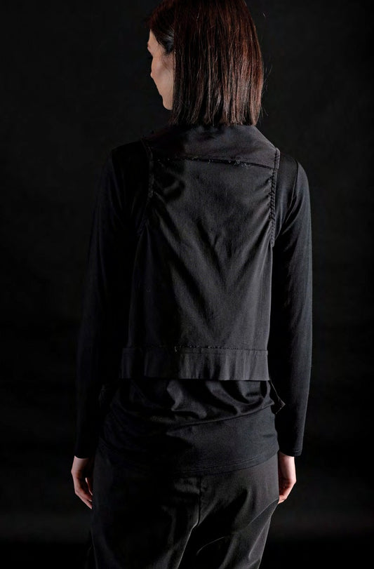 MANESERA Gilet Donnie Nero