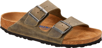 BIRKENSTOCK Arizona SFB faded khaki Oiled Leather