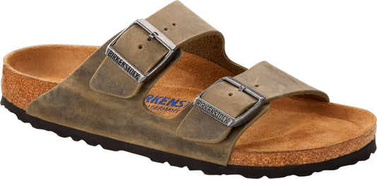 BIRKENSTOCK Arizona SFB faded khaki Oiled Leather