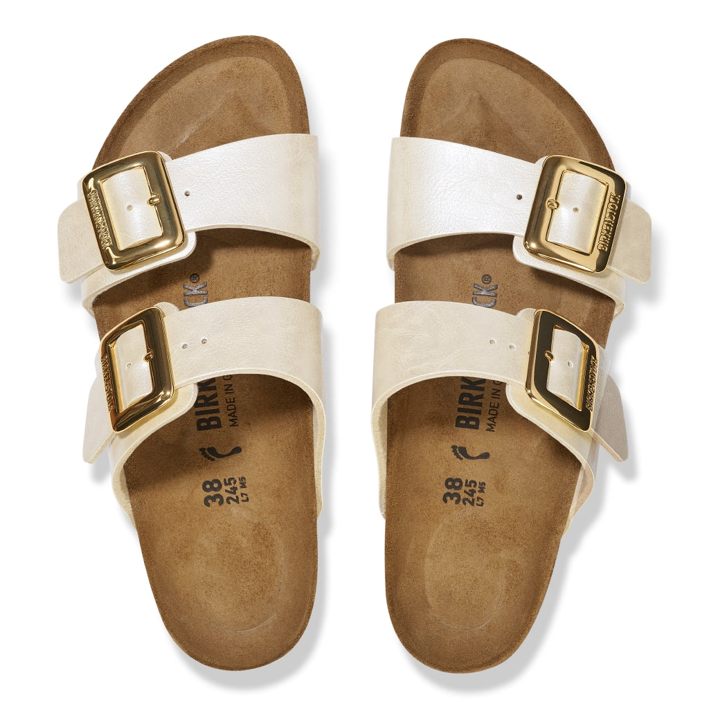 BIRKENSTOCK Sydney graceful pearl white Birko Flor