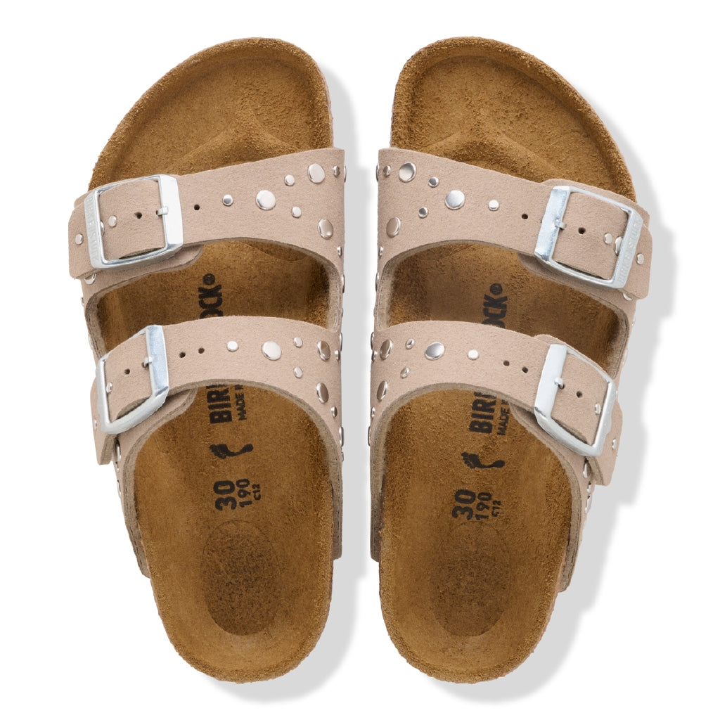 BIRKENSTOCK Arizona Rivet soft gray taupe