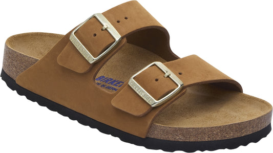BIRKENSTOCK Arizona SFB mink Nabuck leather