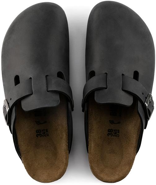 BIRKENSTOCK Boston black Oiled Leather