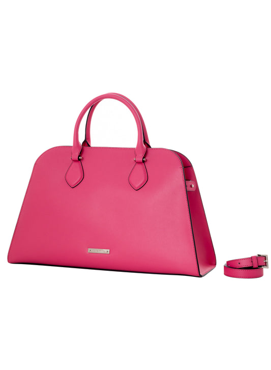 CROMIA Borsa a mano Tote Perla vers.Fuxia vers.Bianco