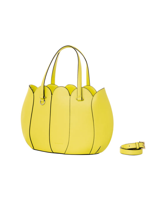 CROMIA Borsa doppi manici Coco Bay Giallo
