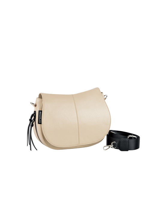 CROMIA Borsa tracolla cacciatora Savana Street Beige
