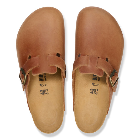 BIRKENSTOCK Boston cognac Oiled Leather