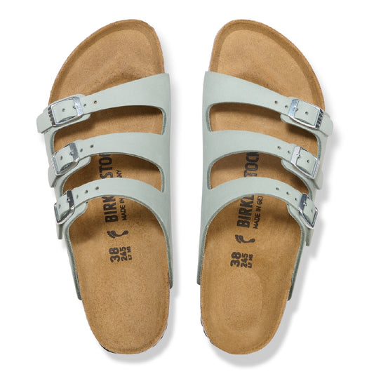 BIRKENSTOCK Florida pure sage Nabuck