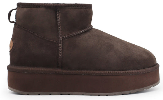EMU AUSTRALIA Stinger Flatform 2.0 Chocolate