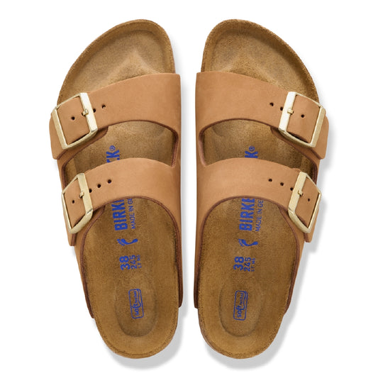 BIRKENSTOCK Arizona SFB mink Nabuck leather