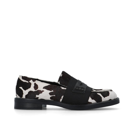 BRUNO PREMI Mocassino Mucca macchia Black