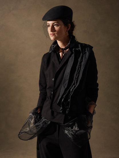 TADASHI  Giacca Rouges Nera