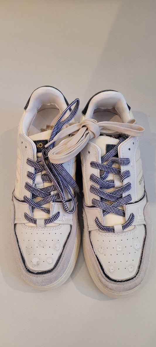 MONO WAY Sneakers bianca blu