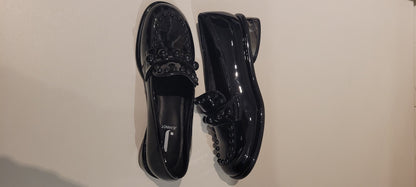 JEANNOT Mocassino vernice nera