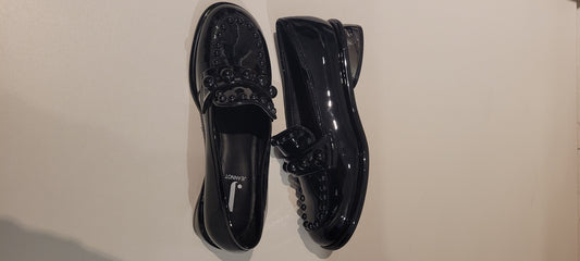 JEANNOT Mocassino vernice nera