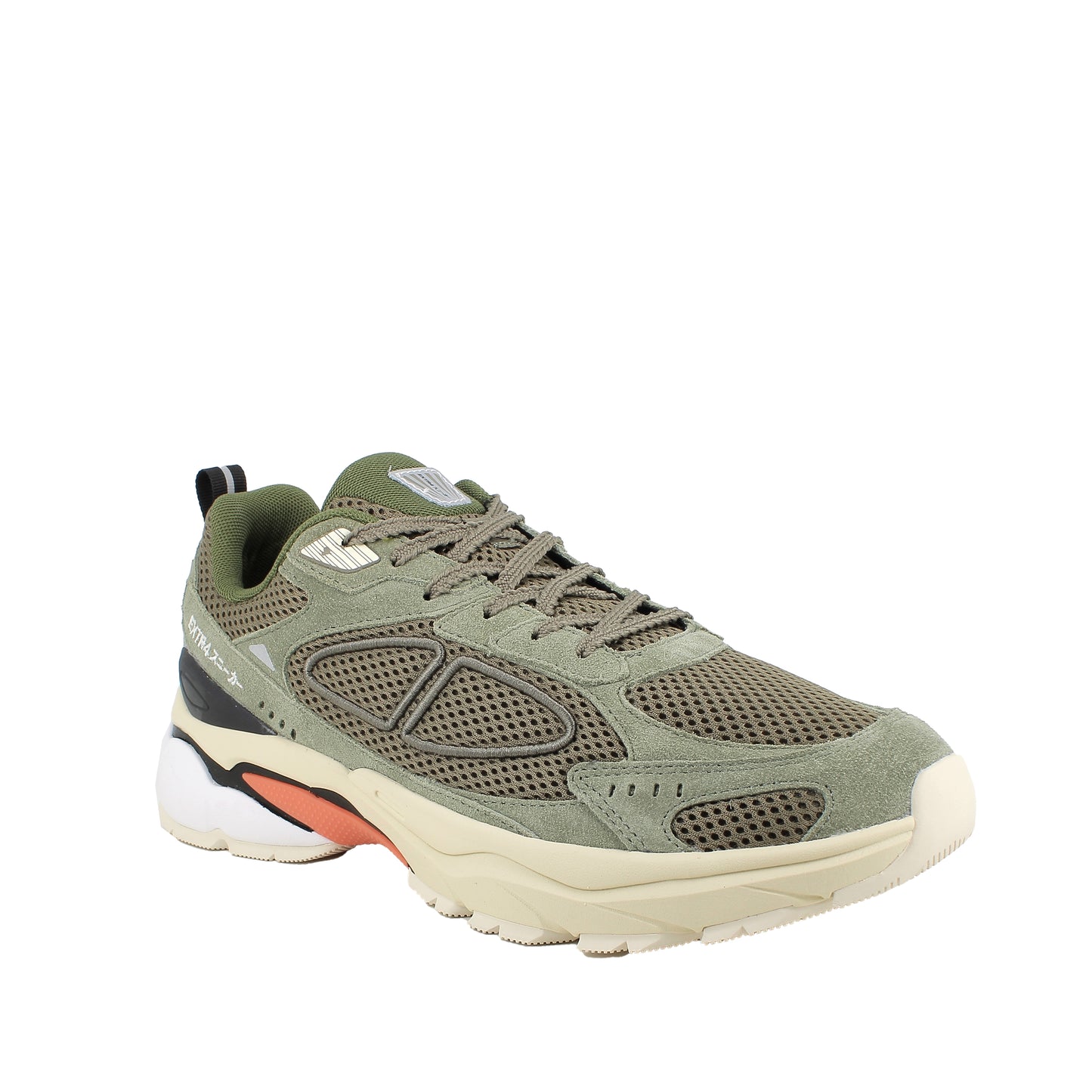EXTR4 Sneakers KIN GTX rete verde militare