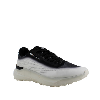 EXTR4 Sneakers U-Kaizen tess.Jaquard bianco/nero