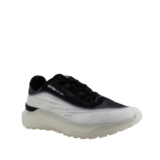 EXTR4 Sneakers U-Kaizen tess.Jaquard bianco/nero
