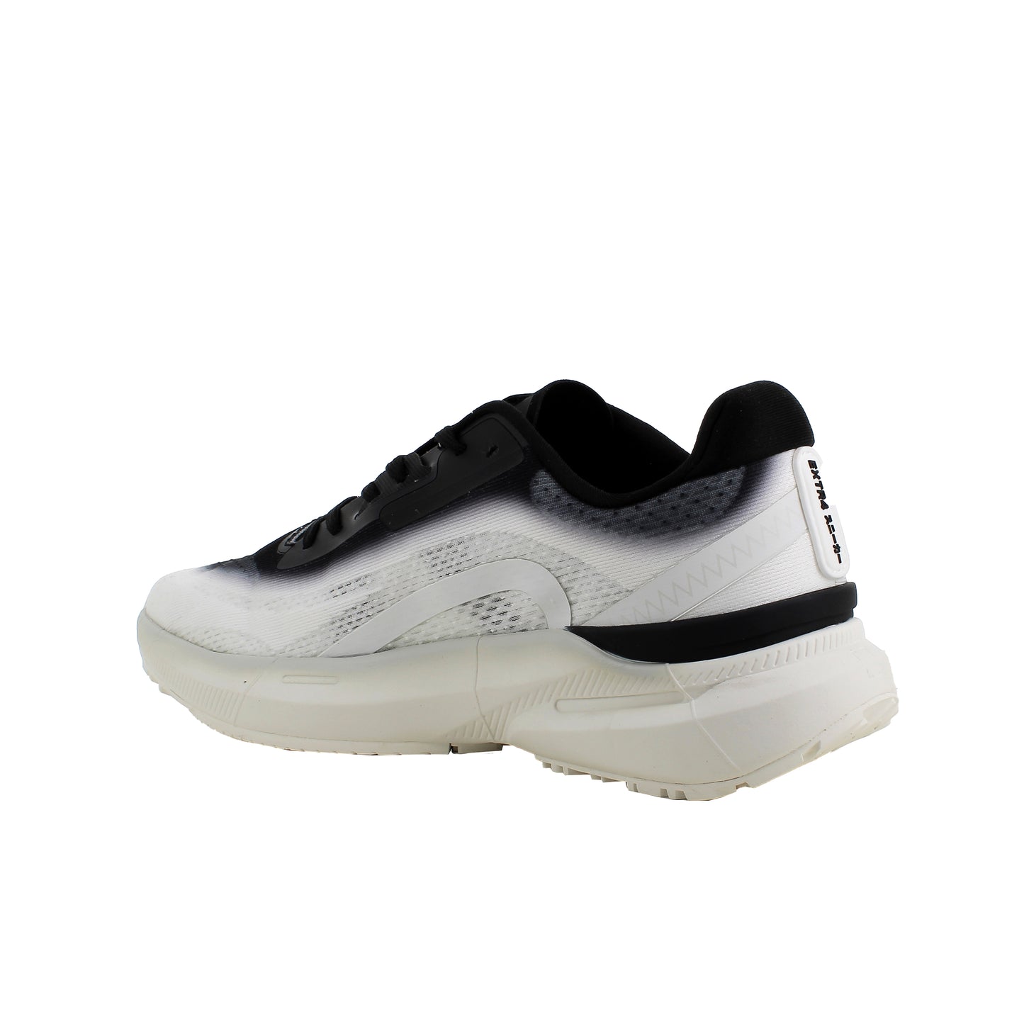 EXTR4 Sneakers U-Kaizen tess.Jaquard bianco/nero