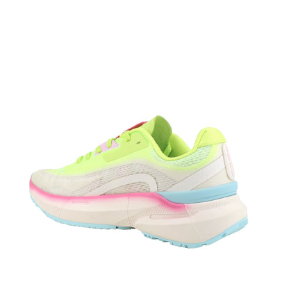 EXTR4 Sneakers D-Kaizen tess.Jaquard Bianco Giallo