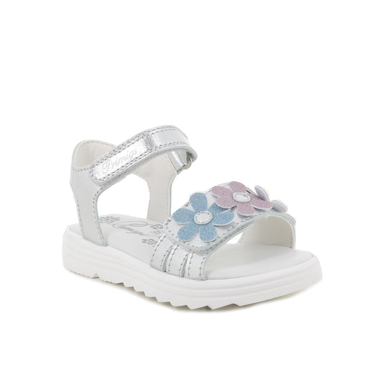 PRIMIGI GIRL Cute capra lamin.argento