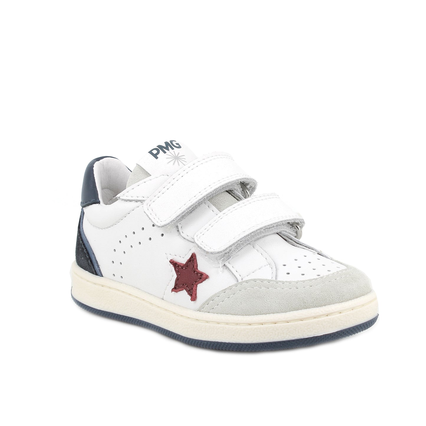 PRIMIGI B&G Planet nappa-scamosc.Bianco
