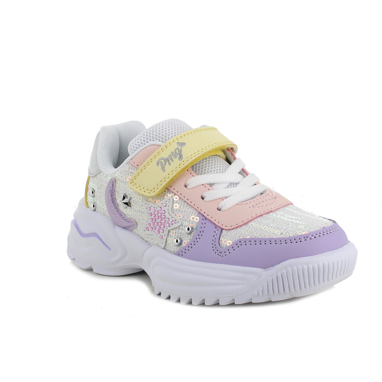 PRIMIGI Dissy tess.boucle Bianco/Viola