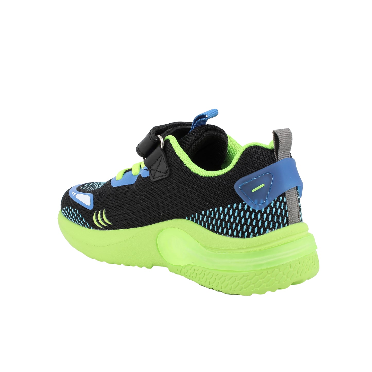 PRIMIGI B&G Infinileds mesh bicolore Nero/Celeste