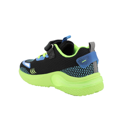 PRIMIGI B&G Infinileds mesh bicolore Nero/Celeste